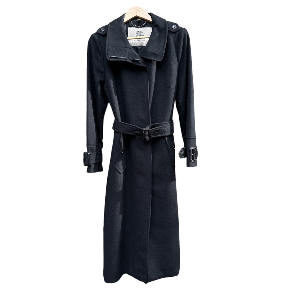 Burberry London wool trench coat size 12 US